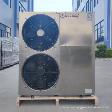 Meeting MD50D Air Source Heat Pump With Stainless Steel Housing Material